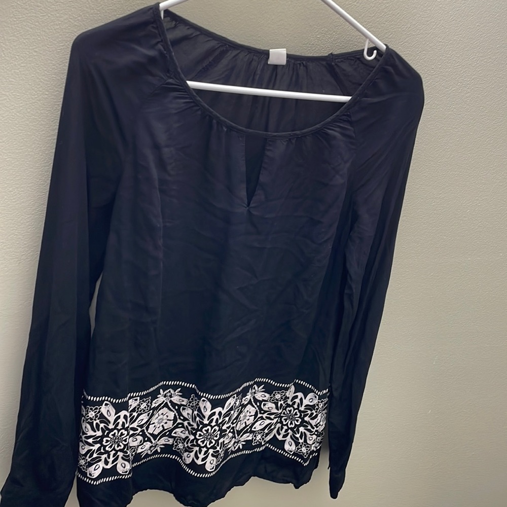 Old Navy Black Blouse